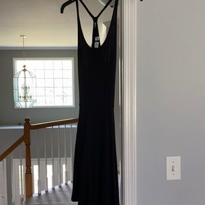Black tank top dress